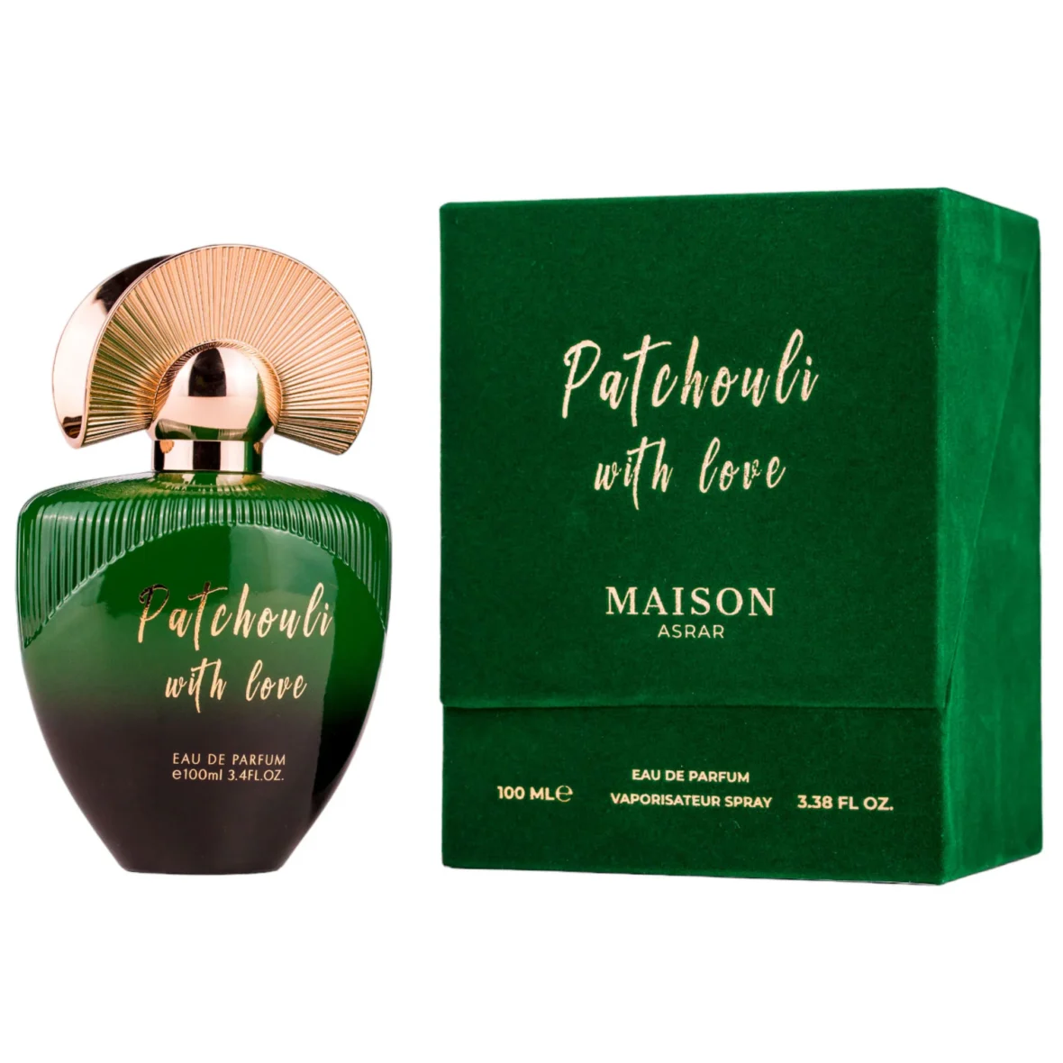 MAISON ASRAR EAU DE PARFUM 100 ML – PATCHOULI WITH LOVE